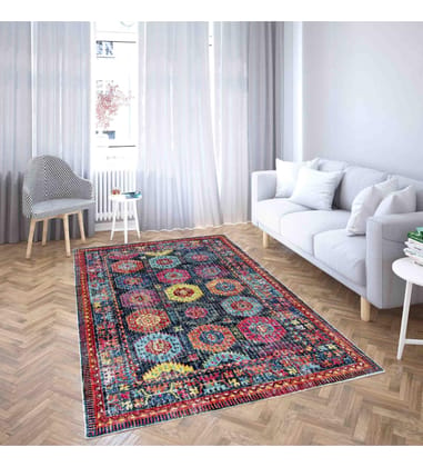 Neu Looms Handcrafted Viscose Wool Anti-Skid Rug Elegant & Comfortable for Bedroom, Living Room, Nursery, Dorm & Playroom Neu Looms Handcrafted Viscose Wool Anti-Skid Rug Elegant & Comfortable for Bedroom, Living Room, Nursery, Dorm & Playroom