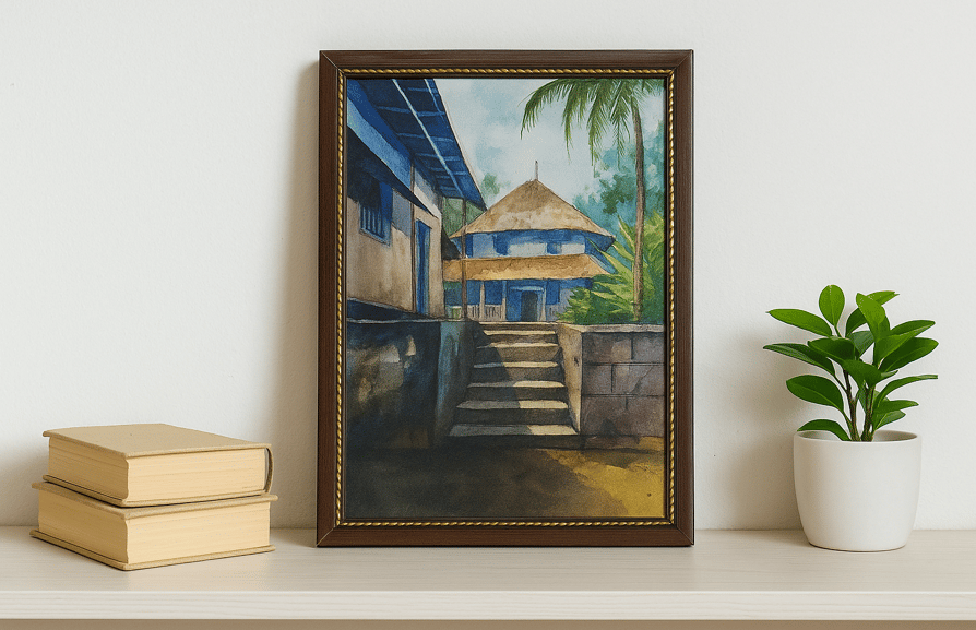 Handmade Painting [33X2X49cm]