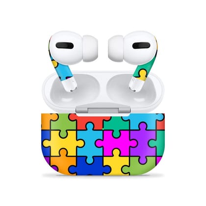 Airpods Pro Puzzled Skin (only cover/ ) Airpods Pro Puzzled Skin