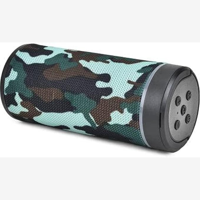 125 Mini Bluetooth Speaker for Home Super Bass Portable Wireless Bluetooth Speaker with inbuilt Phone Stand Built-in mic, TF Card Slot, USB Port - Multi Color