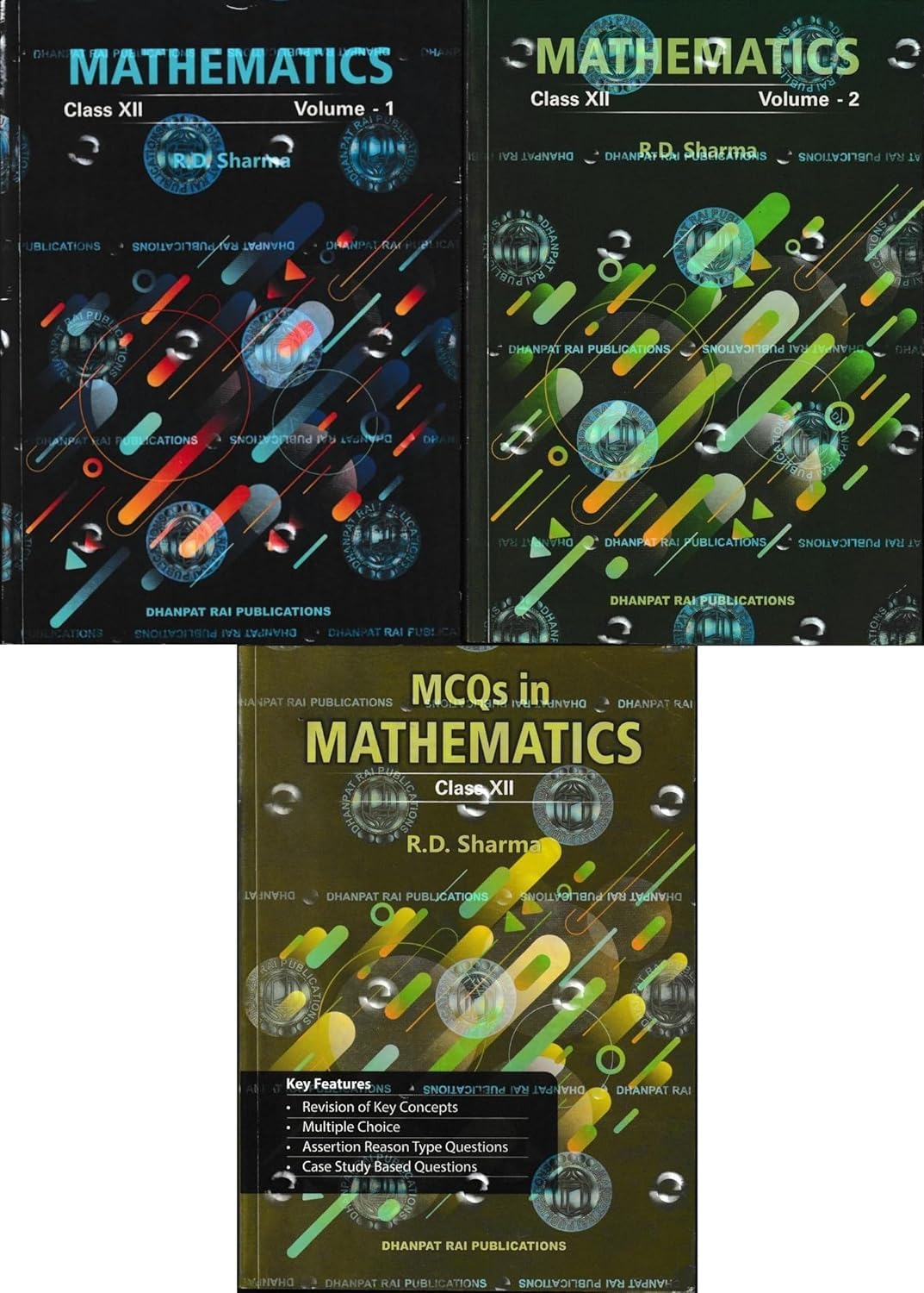 RD Sharma Mathematics for Class 12 CBSE - Vol 1 + Vol 2 + MCQ BOOK - Combo Set of 3 Books Based on Latest 2026 NCERTs [ORIGINAL BOOK-TOP GRADE PAPER &... [Paperback] [Dec 20, 2023] R.d. Sharma