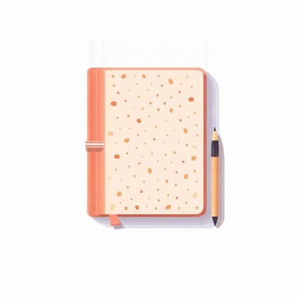 Dot-Pattern Notebook with Pen Set