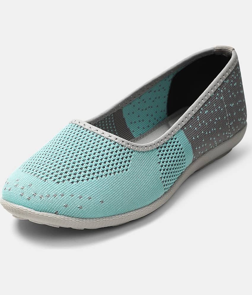 MARC LOIRE Green Ballerinas