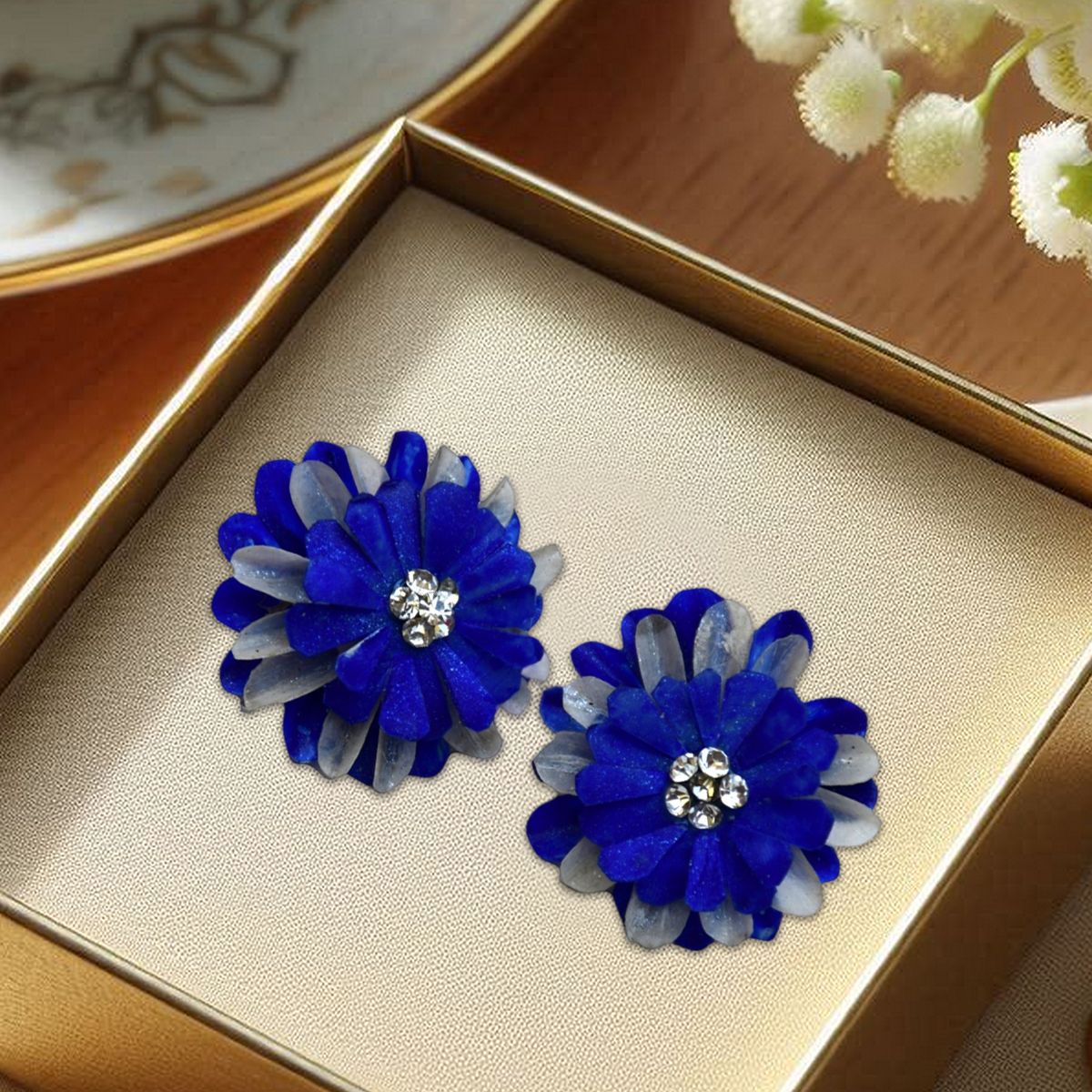 Kadamful Jewellery Set - Blue