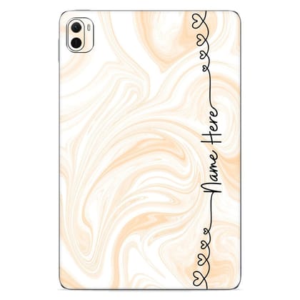 Liquid Peach Custom Name Xiaomi Pad Skin Liquid Peach Custom Name Xiaomi Pad Skin