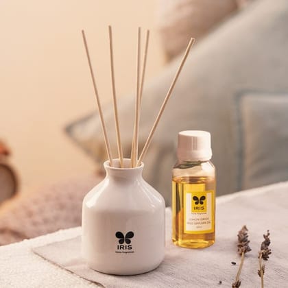 Iris Home Fragrances Inrd0101Lg Reed Diffuser Lemon Grass Iris Home Fragrances Inrd0101Lg Reed Diffuser Lemon Grass