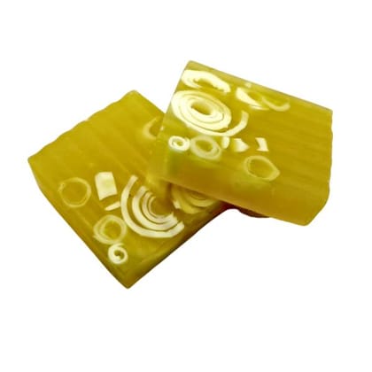 Haldi Chandan- Glycerin Luxury Handmade Soap with Sandalwood Essential Oil-110 Gms Haldi Chandan- Glycerin Luxury Handmade Soap with Sandalwood Essential Oil-110 Gms