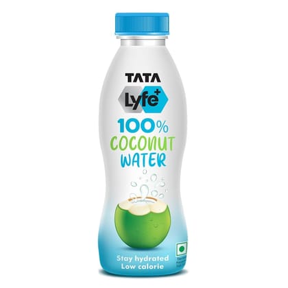 TATA Lyfe+ 100% Tender Coconut Water, Stay Hydrated - 200 ml