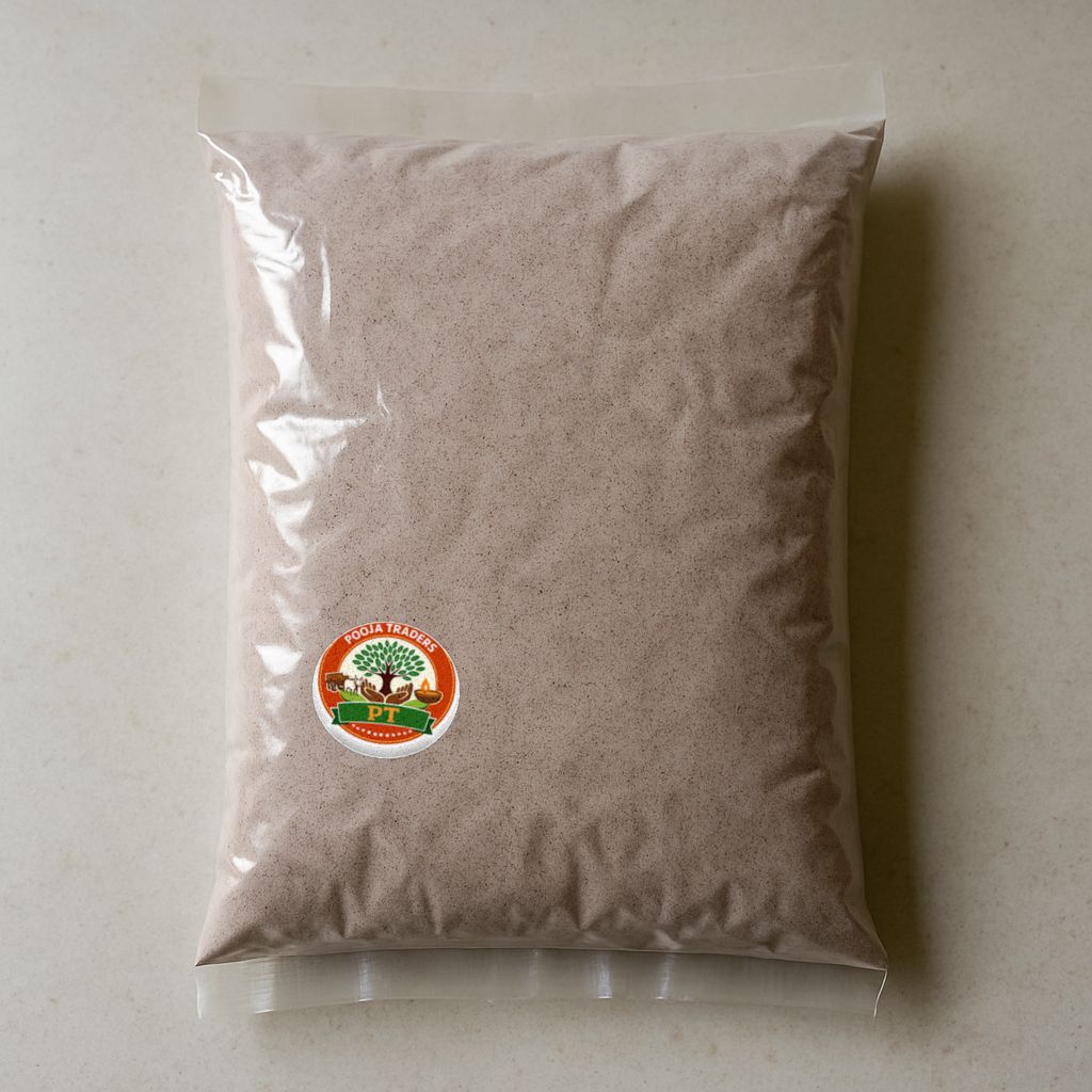 Pooja Traders's ragi flour (finger millet flour)
