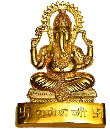RUDRA DIVINE - Lord Ganesha Brass Idol