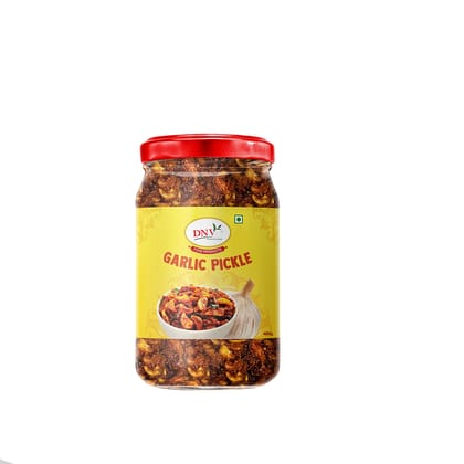 DNV Foods Pickle Garlic, 400 gm