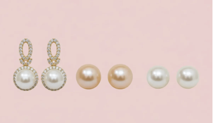 PEARL EARRING COMBO 5