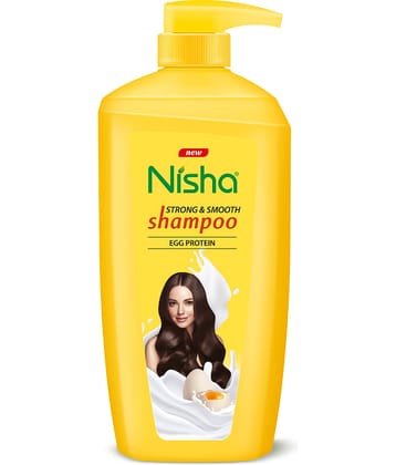 Nisha Egg Protein Shampoo for Strong & Smooth Hair 650ml