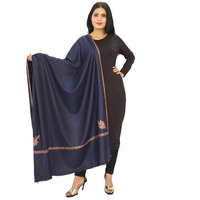 Kashmiri Shawl Embroidery Stole