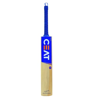 CEAT Striker Kashmir Willow Cricket Bat with Maximum Edge Thickness for Powerful Shots and Aerodynamic Design (Size - 4) by Total Sporting And Fitness Solutions Pvt Ltd