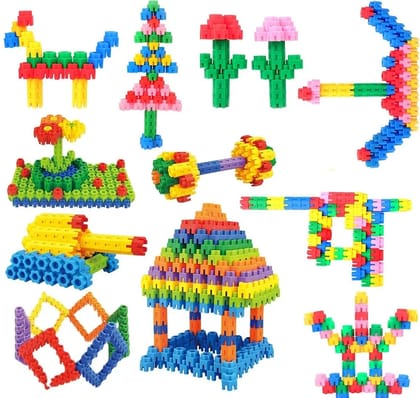 200+ Pieces Smart Activity Fun and Learning Blocks for Kids