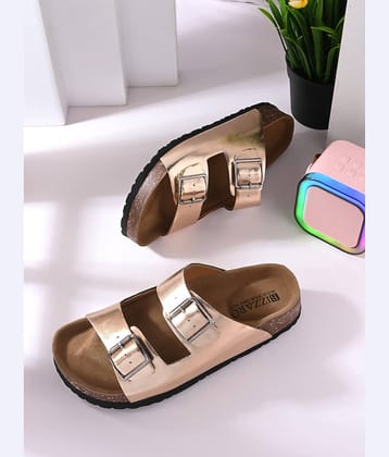 BIZZARO Rose Gold Women's Flats