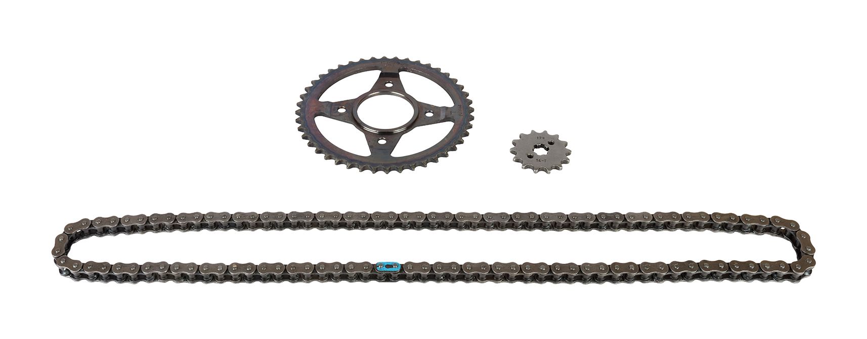 Hero Genuine Chain Sprocket Kit – Precision Fit for HF, Passion, and Splendor (check e catalogue for model compatibility)  - 20K1110S