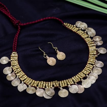 Tribal Jewellery Necklace With Earrings
