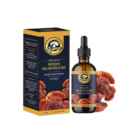 SomaShrooms Reishi Stress Relief Liquid SomaShrooms Reishi Stress Relief Liquid