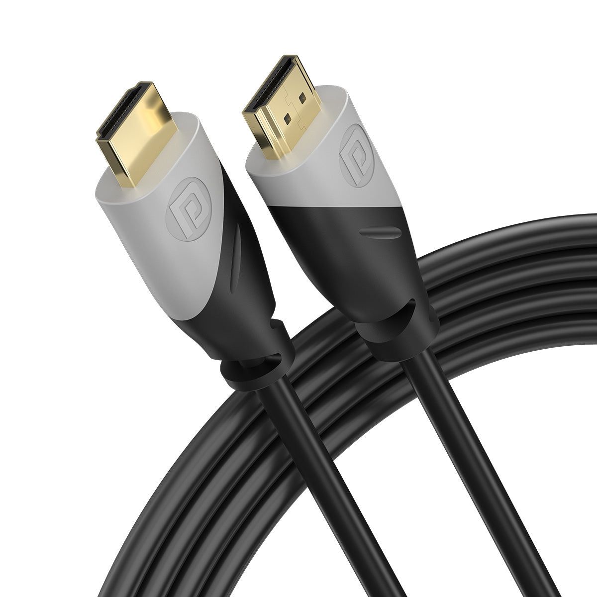 Portronics Konnect Sync 3 Meter Fast Charging Cable - Black