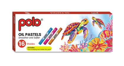 polo Oil Pastels Pack of 2 | 16 Vibrant Colors | Smooth Texture & Non-Toxic | Includes Free Scraping Tool | Ideal for Artists, Students & Beginners | Perfect for Drawing & Craft Projects polo Oil Pastels Pack of 2 | 16 Vibrant Colors | Smooth Texture & Non-Toxic | Includes Free Scraping Tool | Ideal for Artists, Students & Beginners | Perfect for Drawing & Craft Projects