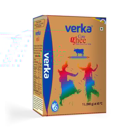 VERKA COW GHEE MONO CARTON 1 LITRE