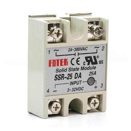 xcluma Solid State Relay SSR-25DA 25A Actually Dc 3-32V To Ac 24-380V SSR 25DA Relay Solid State