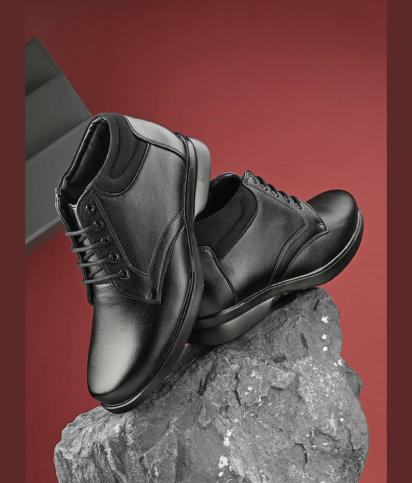 BIZZARO Black Men's Formal Boots