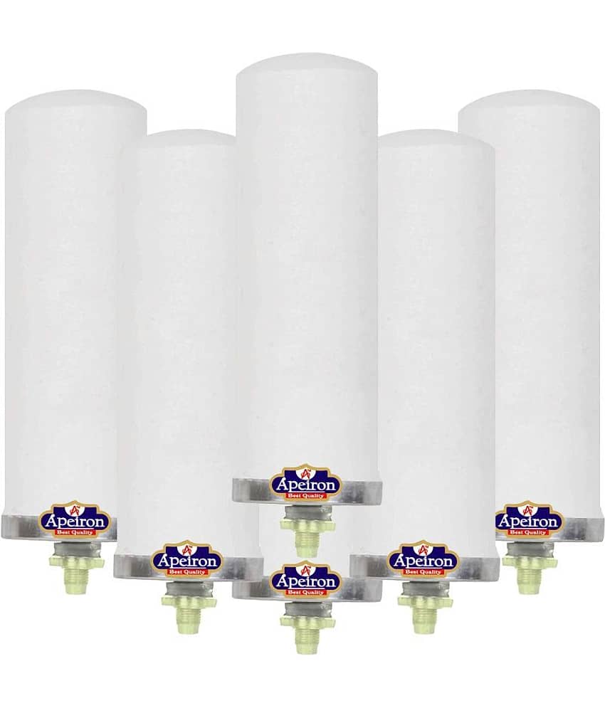 Apeiron Ceramic Water Filter Cartridge With Brass Pack of 6