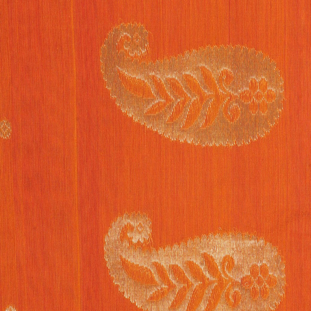 HANDLOOM CHANDERI 03 PCS TRADITIONAL SUIT (SKU - 1RC206110621 Suit 9)