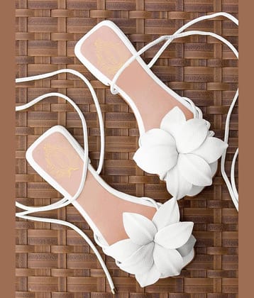 Shoetopia - White Women's Flats