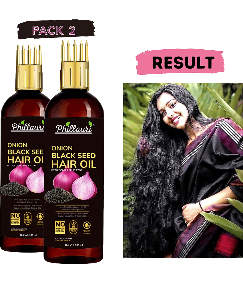 Phillauri - Hair Growth Onion Oil 500 ml ( Pack of 5 )