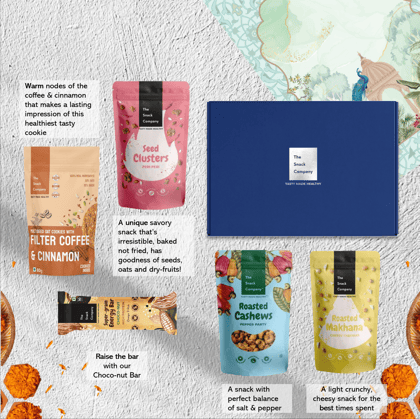 Rakshabandhan Snacking Gift Box Rakshabandhan Snacking Gift Box