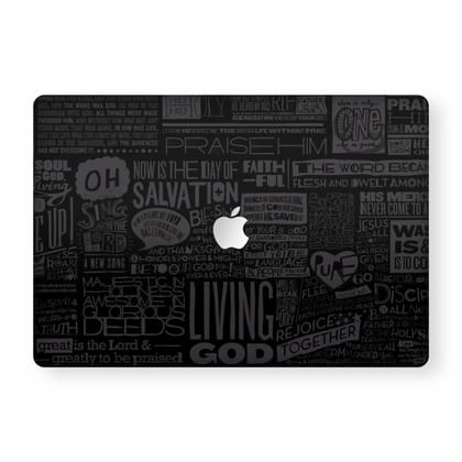 Macbook Black Glory Laptop Skins