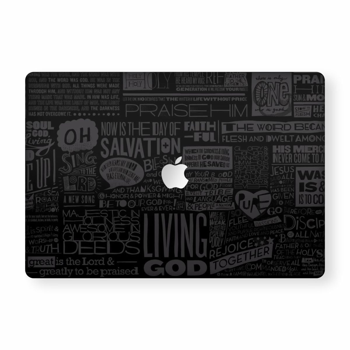 Macbook Black Glory Laptop Skins