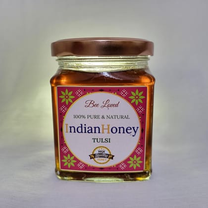 IndianHoney Tulsi Honey A Natural, Aromatic Infused With The Rich Flavor Earthy Freshness IndianHoney Tulsi Honey A Natural, Aromatic Infused With The Rich Flavor Earthy Freshness