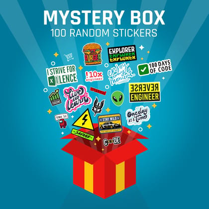 Mystery Box - 100 Stickers Mystery Box - 100 Stickers