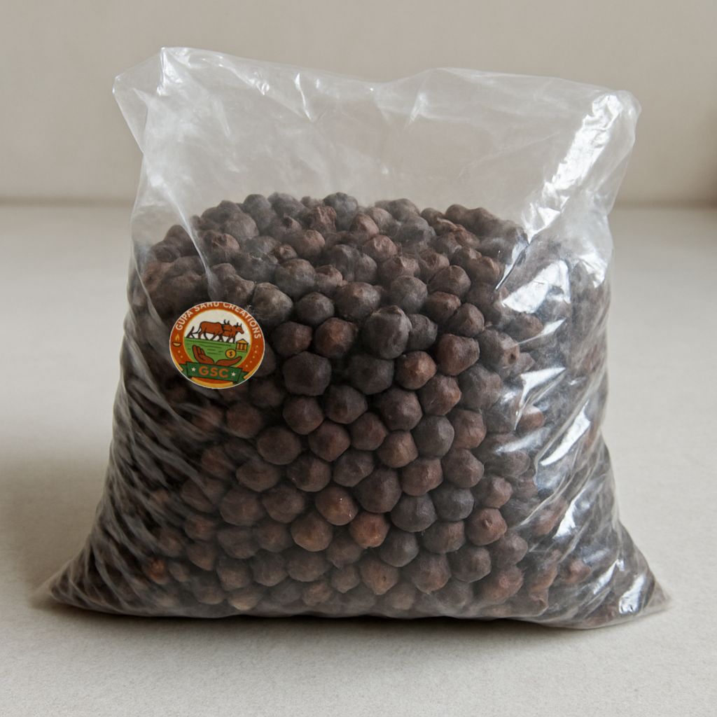 Gupa Sahu Creations's black chana (kala chana) - dried chickpeas