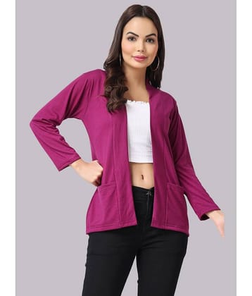 Affair Cotton Shrugs - Purple Single