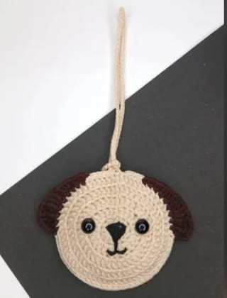 Handmade crochet emoji Pouch, cute emoji coin pouch, air pods pouch, keychain pouch, bag charm, multi A purpose storage  Pouch Pack Of 5