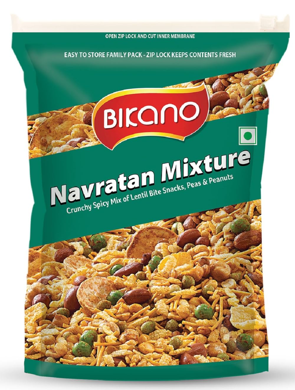Bikano Navratan Mixture | Spicy and Crunchy | Navratan namkeen 200g