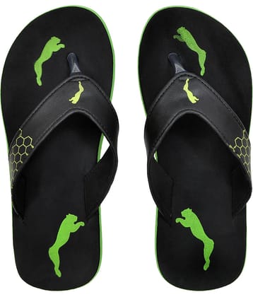 Cozy Wear - Green Men's Thong Flip Flop
