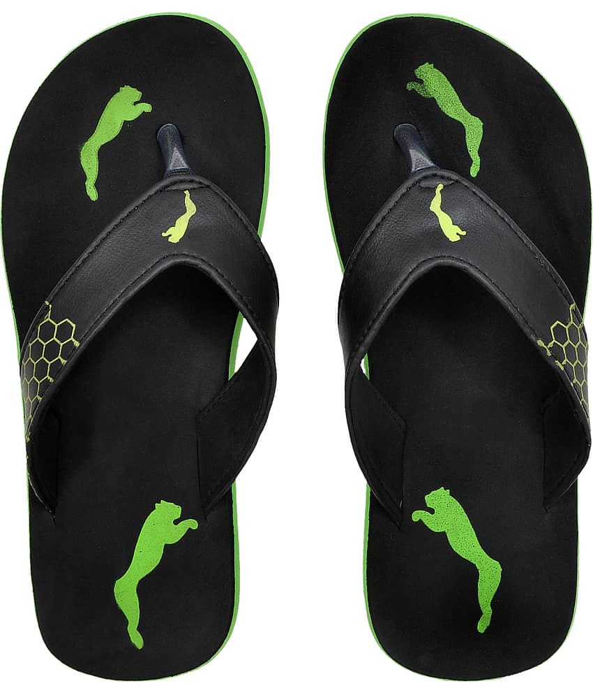 Cozy Wear - Green Men's Thong Flip Flop