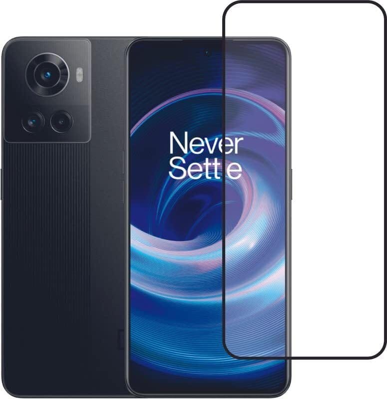 PLUGTECH Advanced Tempered Glass With Anti-Explosion 9H Hardness Edge-To-Edge Coverage Screen Guard for OPPO 10R