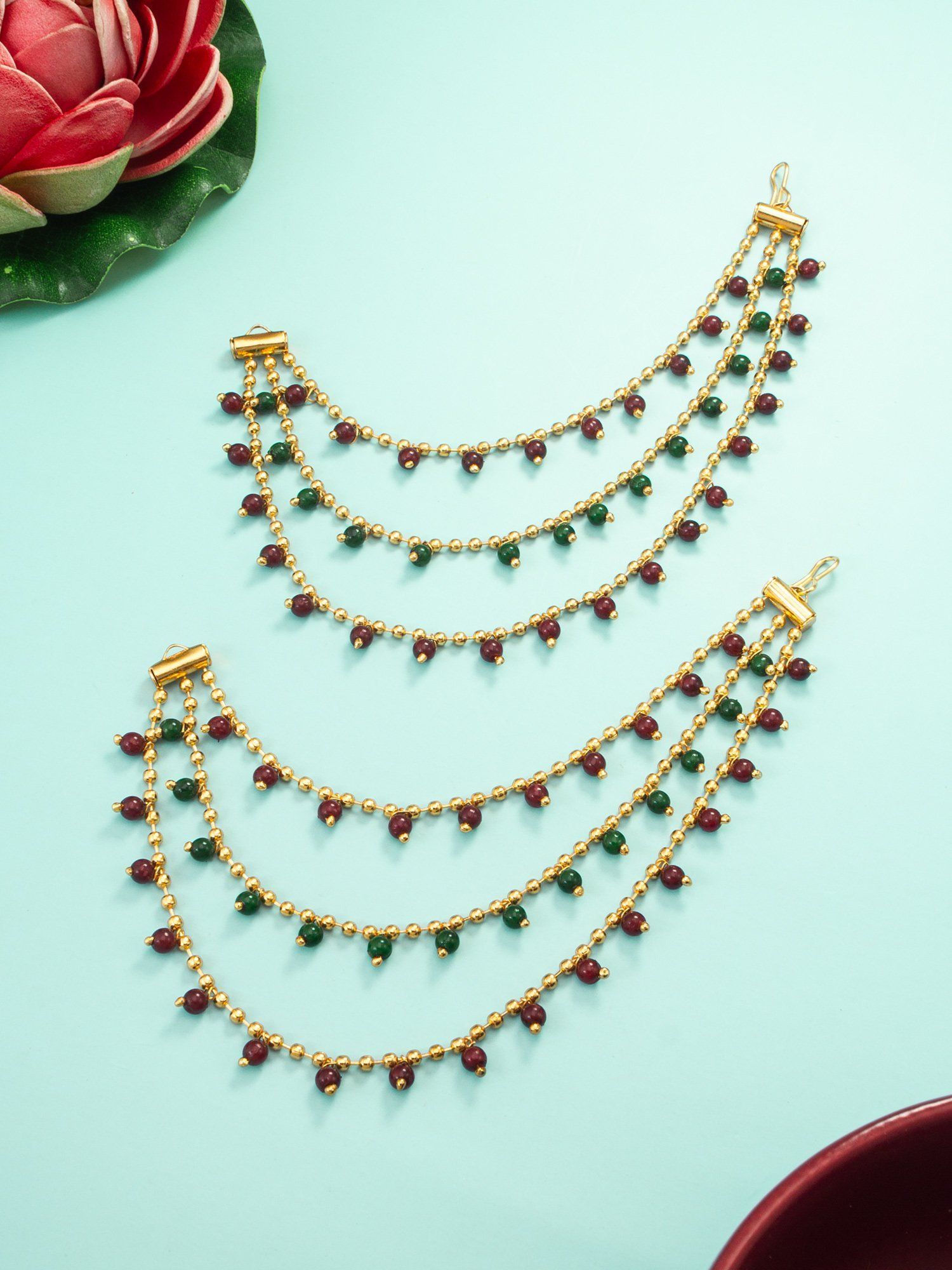 Morison Bohemian Style Jhumka Earrings Effortlessly Chic