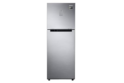 Samsung 236L 2 Star Inverter Frost-Free Convertible 3 In 1 Double Door Refrigerator Appliance (RT28C3732S8/HL,Elegant Inox 2023 Model)