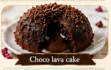 Choco lava cake