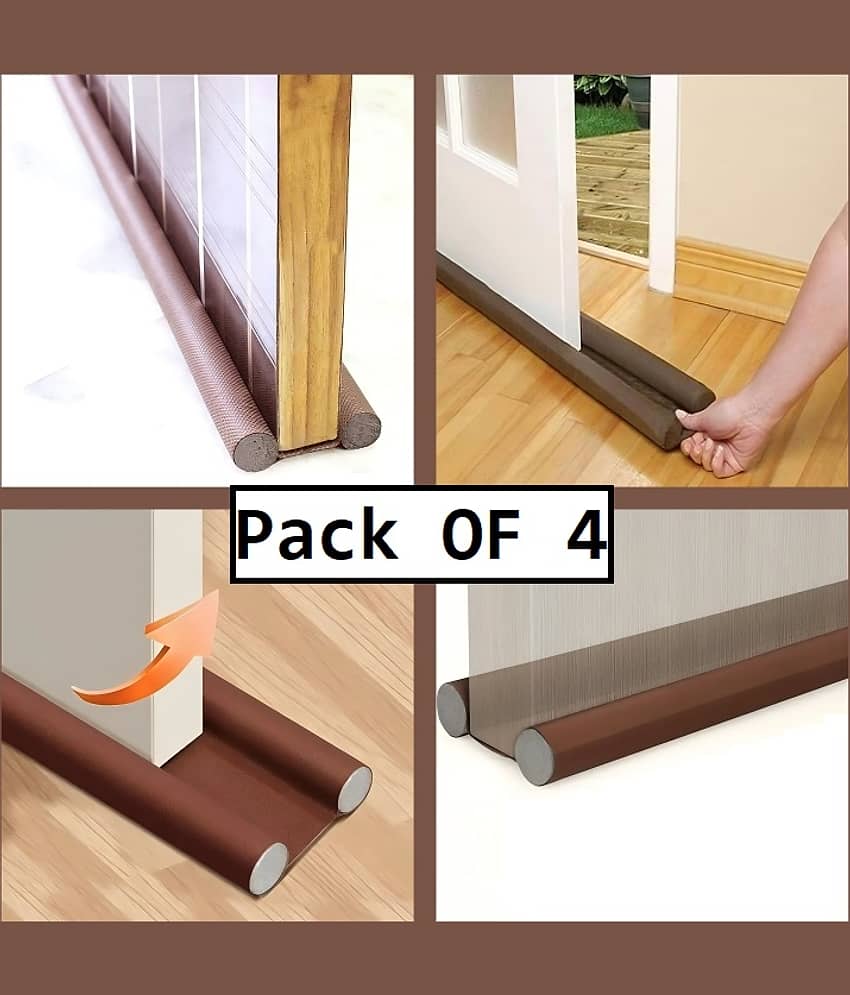 Door Bottom Sealing Strip Guard for Home (Pack of 4)