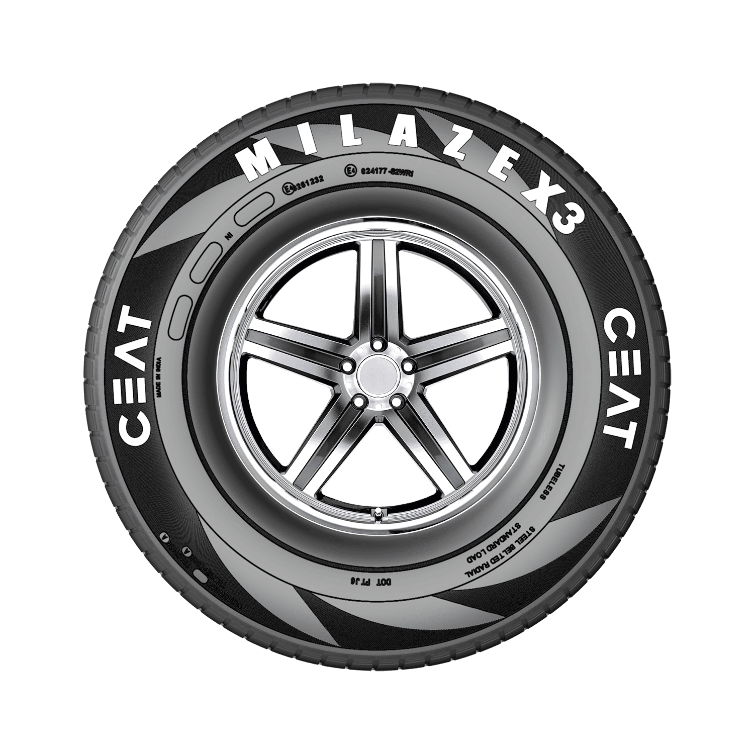 CEAT 155/70R13 MILAZE X3 TT 75T